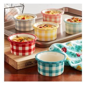 SOLD Pioneer Woman 4in Ramekins, set of six. NIB free gift with purchase